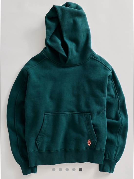 Free People Tops - Free People Movement A Cut Above Dark Green Hooded Pullover Sweatshirt Size L